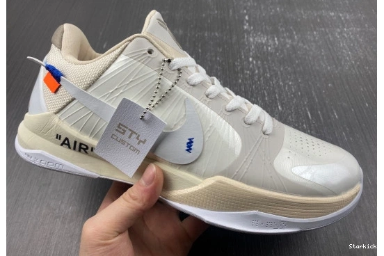 Nike Rice 5 Protro White  Undefeated DB4796-101 Kobe 0130